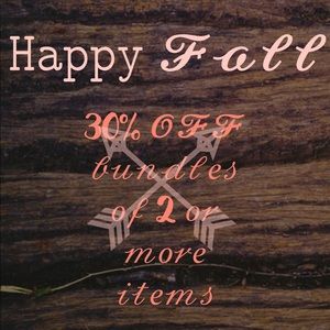 30% off bundles of 2 or more items